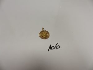 1 médaille de la Vierge en or (diamètre 3cm). PB 4,2g