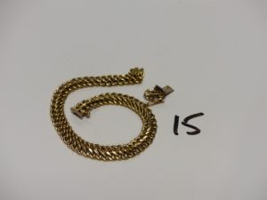 1 Bracelet en or cassé. PB 7,4g
