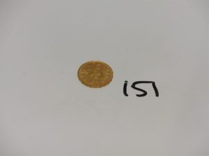 1 Pièce en or de 20Frs suisse 1927B. PB 6,4g