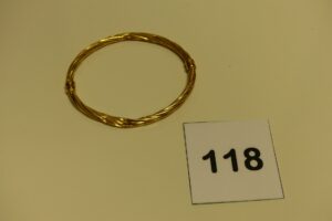 1 bracelet cassé en or. PB 5,9g