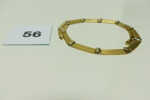 1 Collier en or maille articulée (L42cm). PB 12,5g