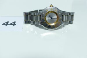 1 montre de Dame en acier Cartier Must 21, mouvement à quartz (Ref PL266405)