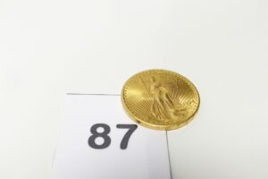 1 Pièce de 20 Dollars ST GAUDENS en or 900/1000 21,6k. PB 33,4g