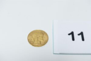 1 Pièce de 20 Frs RF 1909 en or 900/1000 PB 6,4g