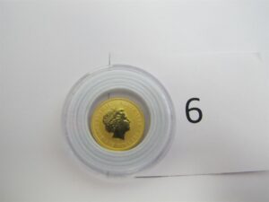 1 Pièce en or 24k(999/1000)Australienne Elisabeth II de 15 dollars.PB 3,16g.