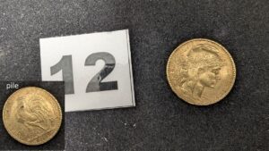 1 Marianne de 20fr année 1905 900/1000 21,6k. PB 6,45g