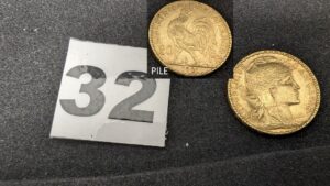 1 Marianne Coq de 20fr année 1901 en or 900/1000 21,6k. PB 6,4g
