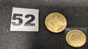 1 Pièce Génie de 20fr or année 1891 en or 900/1000 21,6k. PB 6,4g.