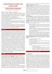 Convention de compte de Particuliers - Conditions Générales applicables au 20 novembre 2026